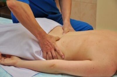 Masszázs az ágyéki osteokondrózis kezelésében