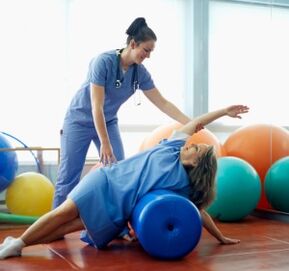 Terápiás gyakorlat az osteochondrosis számára